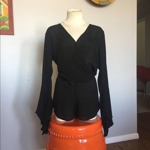 Indah Boho v-neck romper Large.  Worn once